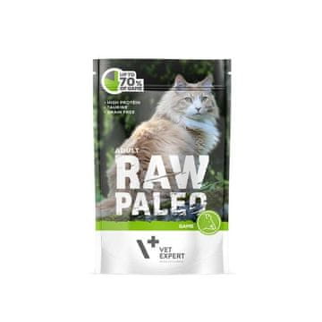 VetExpert VETEXPERT Raw Paleo mokra hrana za odrasle mačke - divljač, 100g