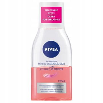 BEIERSDORF Nivea Caring dvofazno sredstvo za skidanje šminke s očiju 125 ml