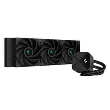 DEEPCOOL DeepCool LS720S Zero Dark CPU hladnjak, 12 cm, Bijeli LED