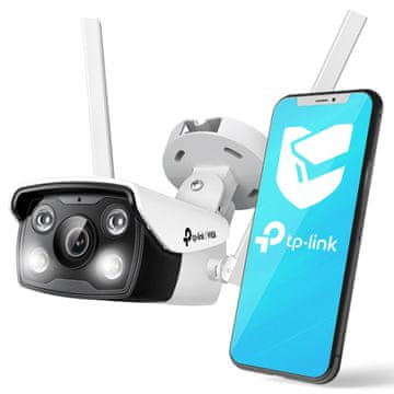 slomart TP-LINK VIGI C340-W(4mm) Wi-Fi vanjska IP sigurnosna kamera, bijela