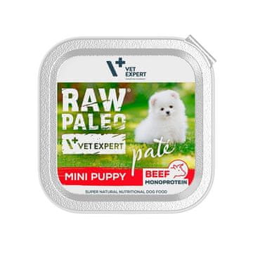VetExpert VETEXPERT Raw Paleo Pašteta Mini Štene Govedina - mokra hrana za štence - 150g