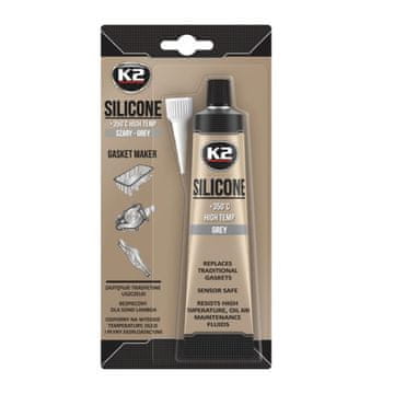 K2 B250N Silikon siva 85g tekućina