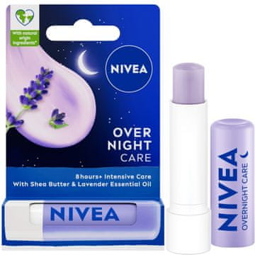 BEIERSDORF Nivea balzam za usne za noćnu njegu 4,8 g