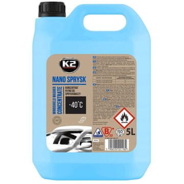 K2 K646 Nano zimski sprej za pranje vjetrobranskog stakla -40C 5l