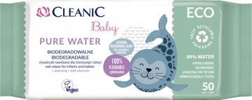 Harper HH Cleanic Eco Pure dječje vlažne maramice 99% vode 50 kom