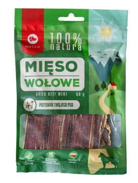 MACED MACED 100% Nature Govedina poslastica za pse 60 g