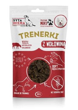Syta Micha SYTA MICHA poslastice s govedinom - pseća poslastica - 80g