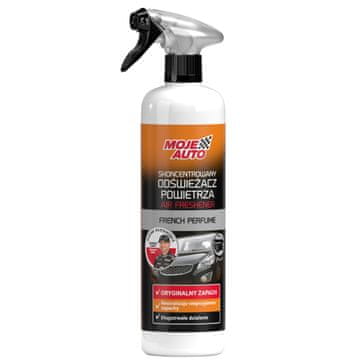 AMTRA Moj auto - Koncentrirani osvježivač zraka crni 500 ml - Raspršivač