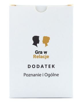 Bijeli dodatak za igru Gra u Relacije. Društvena igra Gra u Relacije