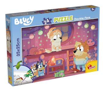 Lisciani Lisciani. Puzzle Bluey dvostrane. 24 elementa