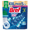 Bref Color Auto Active Eucalyptus osvježivač za WC školjku, eukaliptus, 5x50g