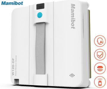 Mamibot iGlassbot W120-DP Robotski čistač prozora i površina, 2u1, oblak bijela
