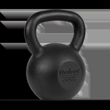 Uteg od lijevanog željeza, 24 kg, za kettlebell, za Rebel vježbe