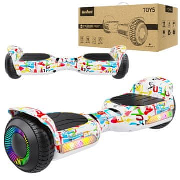 Rebel 6,5" LED hoverboard električni skateboard za djecu i odrasle