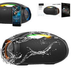 Prijenosni vodootporni Bluetooth zvučnik 60W AUX Kruger&Matz Street X-BASS