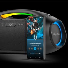 Prijenosni vodootporni Bluetooth zvučnik 60W AUX Kruger&Matz Street X-BASS