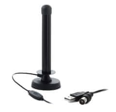 TV antena za automobil, kamper, mobitel, DVB-T2 FM, magnet, Mistral MI-ANT100