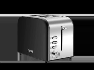 Teesa toster od 850 W, 2 tosta, 6 postavki, pladanj