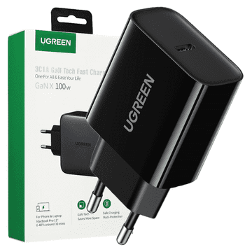 Ugreen Ugreen Eu Punjač 20W Usb-C Pd3.0 Za Tablete I Mobilne Uređaje, Brzo Punjenje