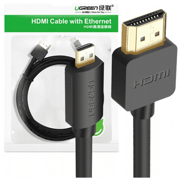 Ugreen Ugreen Hdmi Micro 4K 3D Kabel 1,5 M Za Tv, Monitore I Računala