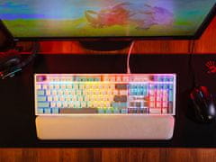 A4Tech Mehanička tipkovnica BLOODY S525N Icy White BLMS Red