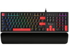 A4Tech Mehanička tipkovnica BLOODY S525N Fire Black BLMS Red
