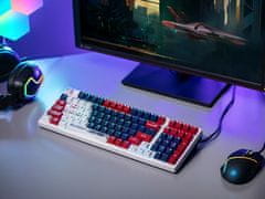 A4Tech Mehanička tipkovnica BLOODY S98 USB Sports Navy (BLMS Red Plus Switches)