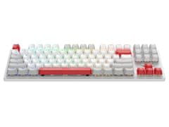A4Tech Mehanička tipkovnica BLOODY S310N Energy White BLMS Red (87 Keys)
