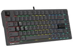 A4Tech Magnetna tipkovnica BLOODY MS76 USB Magnetic Iron Grey