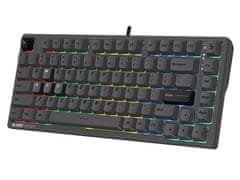 A4Tech Magnetna tipkovnica BLOODY MS76 USB Magnetic Iron Grey