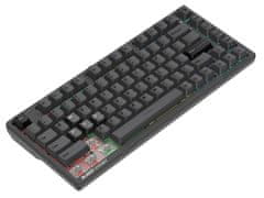 A4Tech Magnetna tipkovnica BLOODY MS76 USB Magnetic Iron Grey
