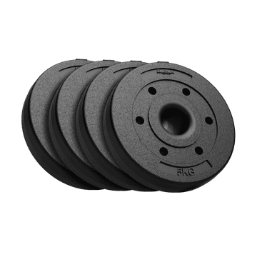 Bitumenski olimpijski set utega 4x5kg, rupa 51mm za Rebel šipke