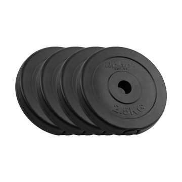 Bitumenski set za opterećenje 4x2,5 kg 10 kg rupa 31 mm klasična ploča REBEL