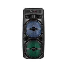 Bluetooth LED Boombox karaoke zvučnik USB AUX 10W Kruger&Matz