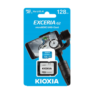 Kioxia 128GB UHS-I U1 microSD memorijska kartica s adapterom