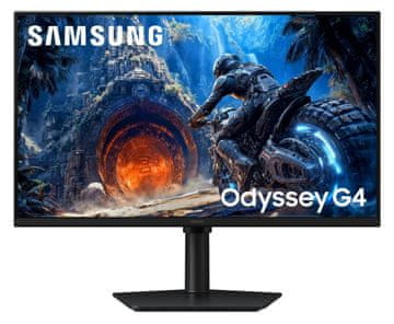 Samsung Monitor Odyssey G4 LS27HG402EUXEN 27 FHD IPS 1ms 300Hz FreeSync Premium G-Sync crni