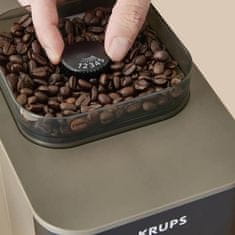 Krups SA401LE0 aparat za espresso Coffee Crush, širine 15 cm, pistacija