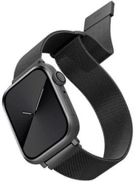 UNIQ Apple Watch 44/45/46 mm grafitni remen -44MM-dangrp