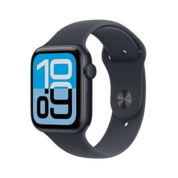 Apple Watch SE 3 GPS pametni sat, 40 mm kućište od aluminija Midnight, sportski remen Midnight - veličina M/L MEHC4MP/A