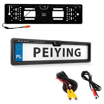 Peiying Kamera za vožnju unatrag u okviru tablice 12v hd peiying
