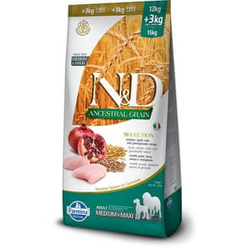 Farmina Ancestral Grain Selection suha hrana za odrasle 15 kg