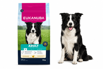 Eukanuba Suha hrana za pse srednjih pasmina s piletinom 15 kg za odrasle pse