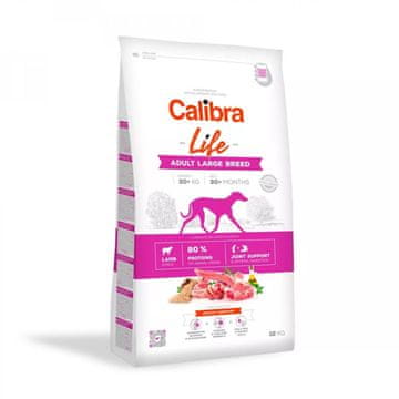 Calibra Life suha hrana za pse velikih pasmina s janjetinom 12 kg