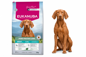 Eukanuba Mono Protein suha hrana za odrasle pse s janjetinom 12 kg