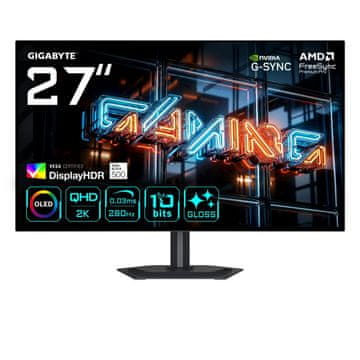 Gigabyte Monitor Woled 27 MO27Q28GR 280Hz