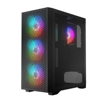 LOGIC DART PRO ARGB MIDI USB TYPE-C KUĆIŠTE CRNO