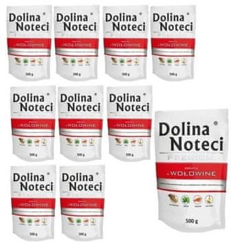 DOLINA NOTECI Premium bogata govedinom - mokra hrana za pse - 10x500g