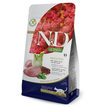 Farmina N&D cat quinoa digestion janjetina i komorač trava