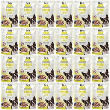 Brit Care Mini Lamb - mokra hrana za pse - 24 x 85 g