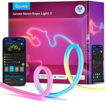 Govee Govee H61D3301 LED traka 3m, pametna zidna svjetiljka, Wi-Fi/Bluetooth